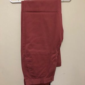 J Crew “The Bleecker” Red Chino Pants